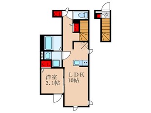 ＣＢ中野イリゼの物件間取画像